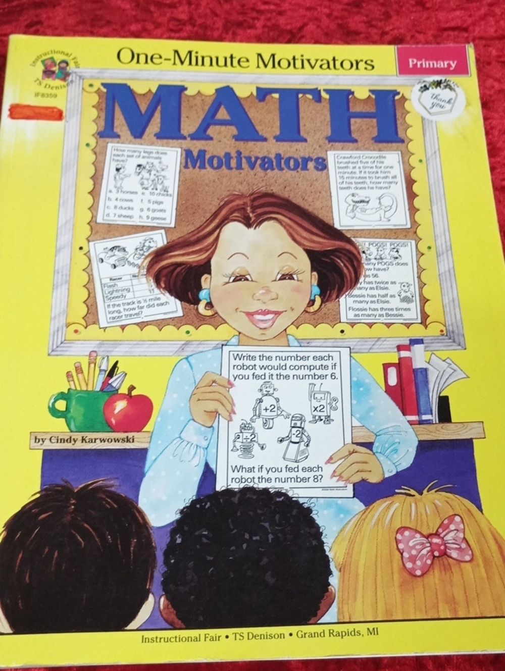 One-Minute Motivators Math - Yellow